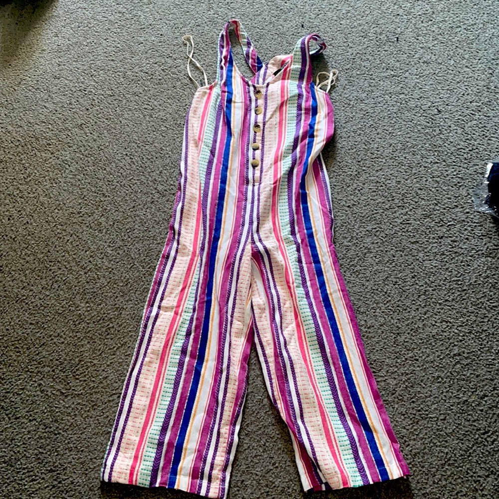 Tri-colored Jumpsuit